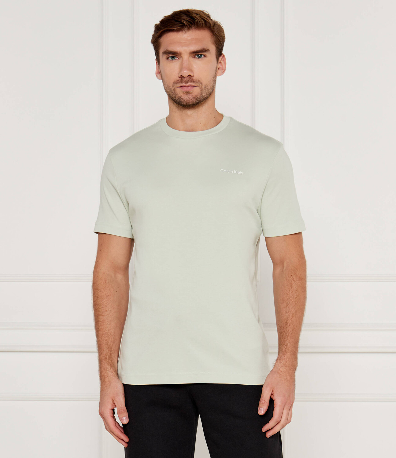

Футболка Calvin Klein Slim Fit, цвет menta
