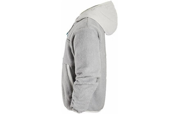 Толстовка Air Jordan Brand Patch Zipper Hoodie Men's Light Blue, синий — фото 3