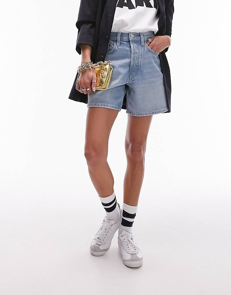 

Джинсовые шорты Topshop Editor