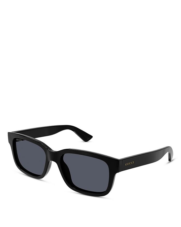 

Солнцезащитные очки Gucci Minimal Square Injection, 56 мм, черный
