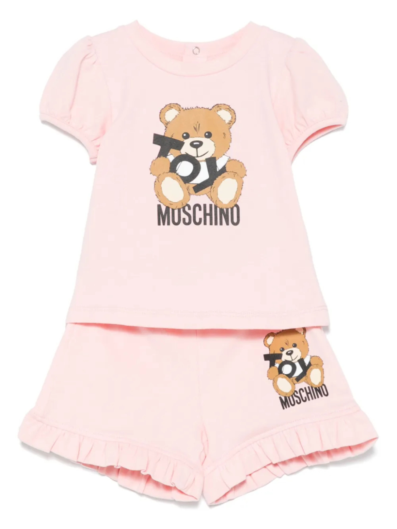 

Комплект шорт Teddy Bear Moschino Kids, розовый
