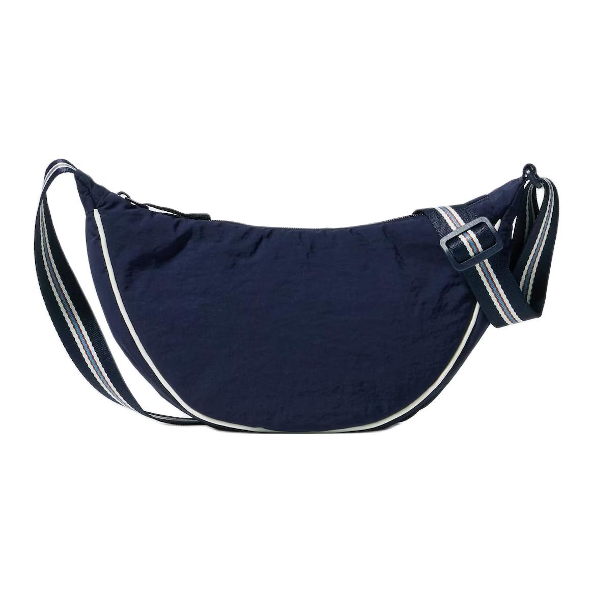 

UNIQLO Нейлоновая наплечная сумка унисекс мини морской синий, Marine Blue