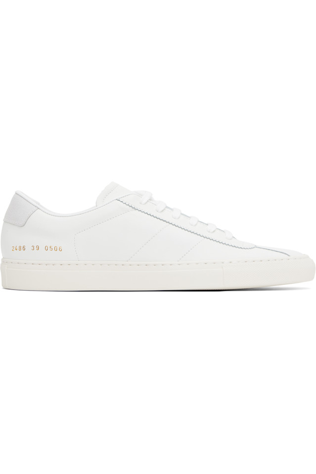 

Классические кроссовки для тенниса Common Projects, белый