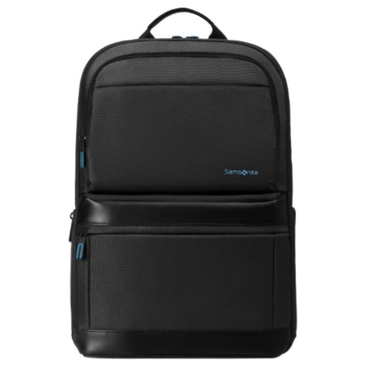 

Samsonite Тканевый рюкзак для ноутбука среднего размера мужской черный серый синий