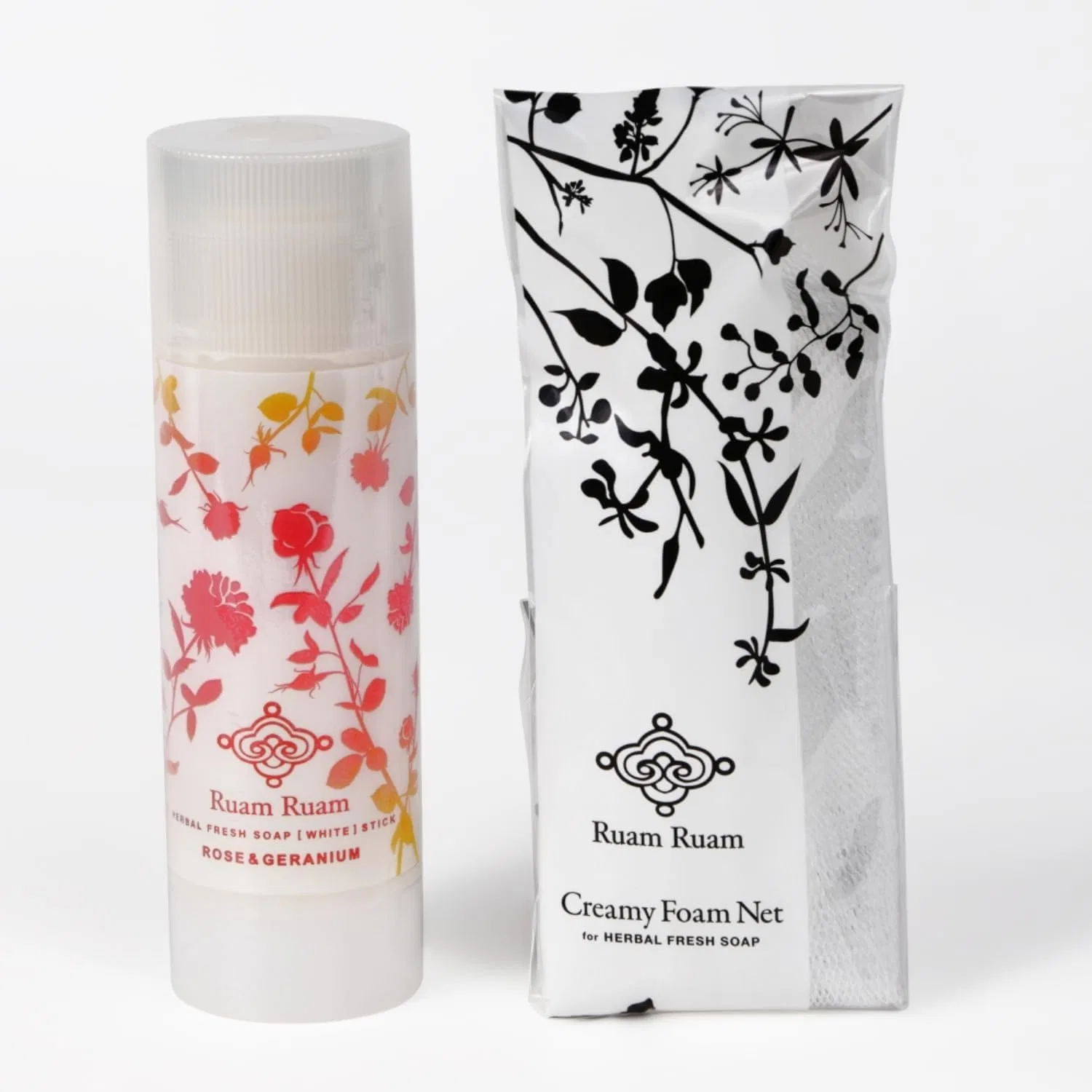Мыло Ruam Ruam Facial Wash Soap Rose 90 г — фото 2