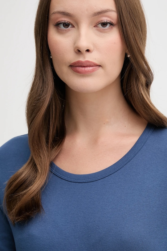 

Хлопковая водолазка United Colors Of Benetton, синий