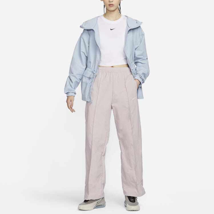 Повседневные брюки женские Платиновый Фиолетовый Nike — фото 3