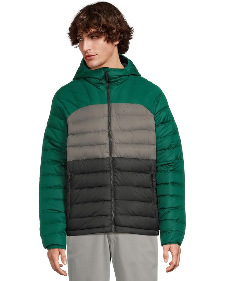 

Мужская куртка с капюшоном L.L.Bean Bean's Down Color-Block, Emerald Spruce/Black