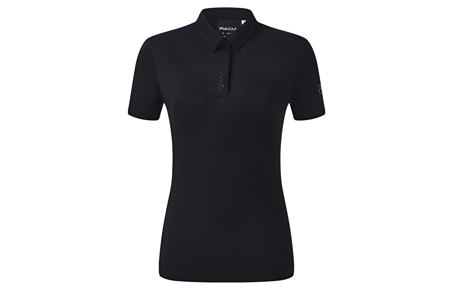 

Футболка поло для спорта женская Pitch Black FILA