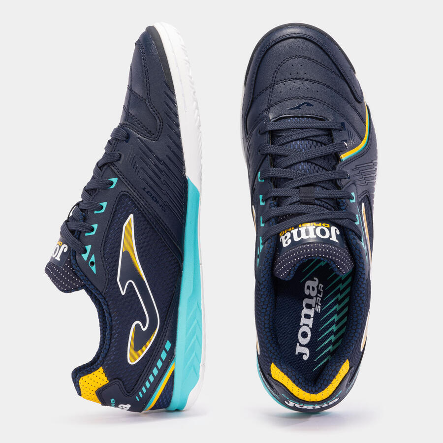 Бутсы для футбола Joma Drible 24 Indoor, синие, для взрослых — фото 4