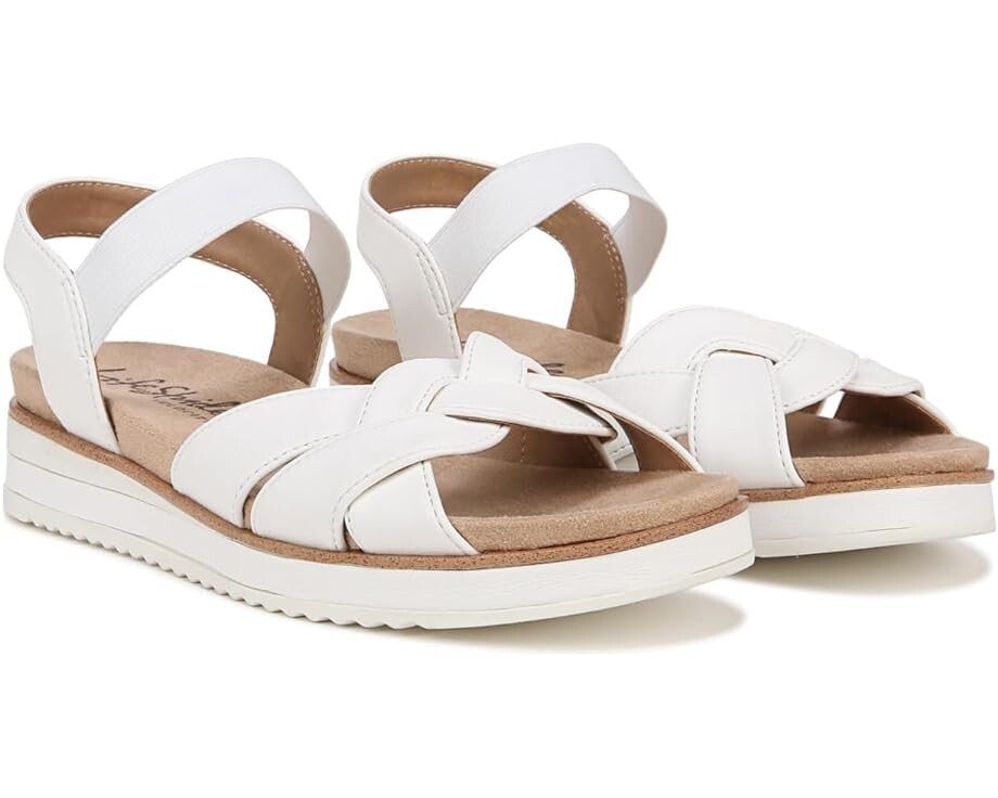 

Сандалии LifeStride Zuri Ankle Strap, белый