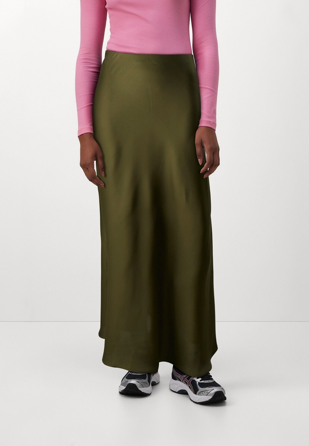 

Юбка макси VISAHRA ANCLE SKIRT VILA, цвет dark olive