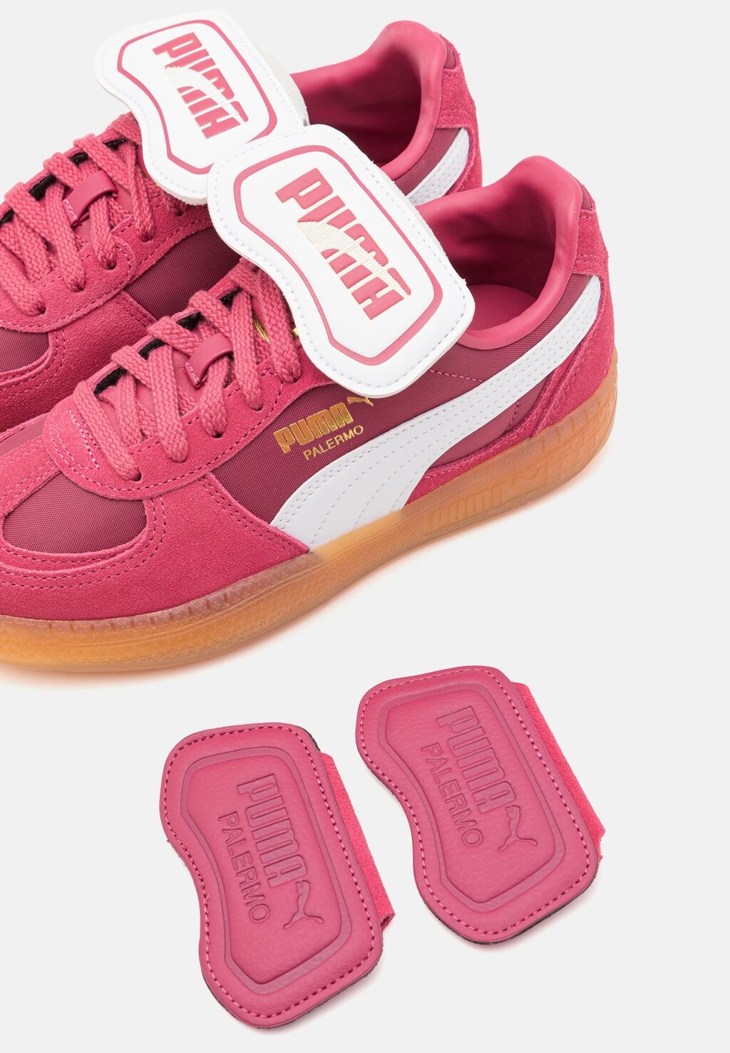 Кроссовки PALERMO MODA TONGUE Puma, бордовый — фото 3