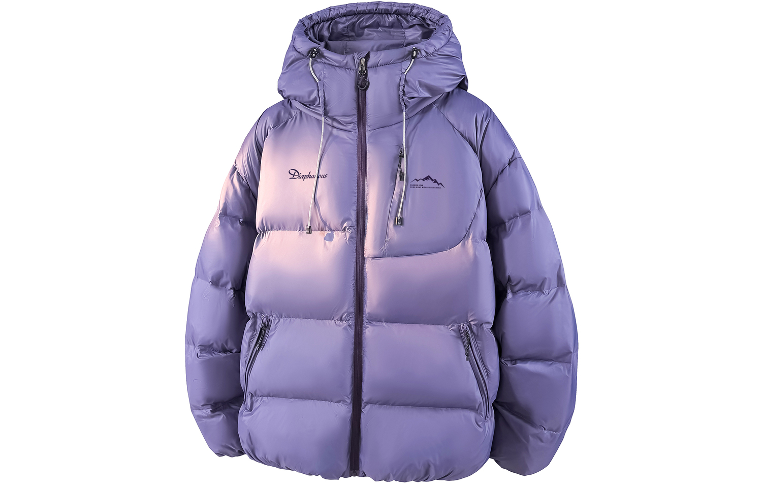 

Пуховик Huichao Riding The Wind Collection для женщин WARRIOR, фиолетовый