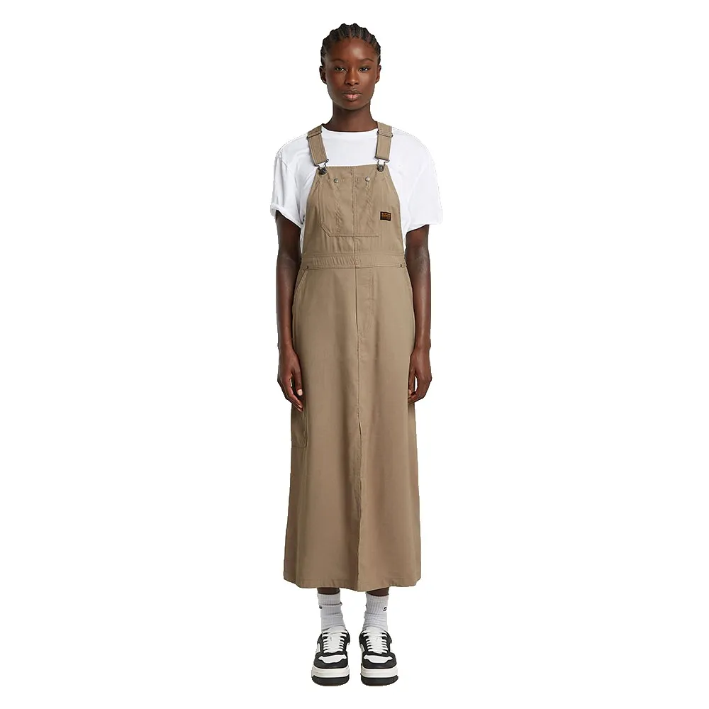 

Платье G-Star Dungaree sleeveless long, коричневый