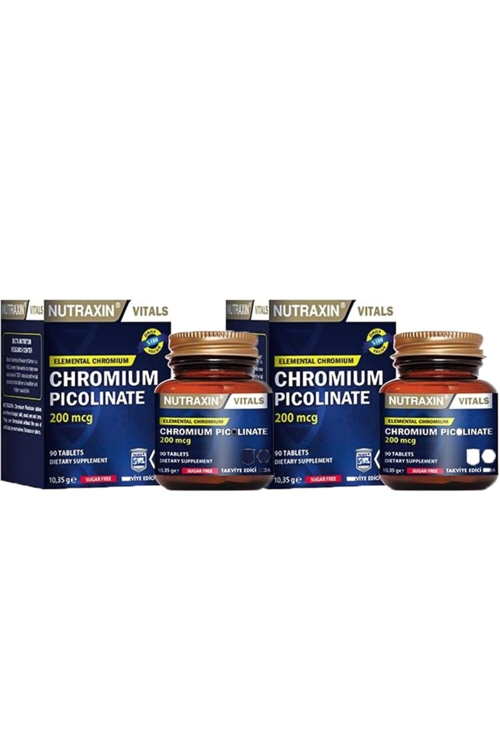 

Nutraxin Пиколинат хрома 90 капсул