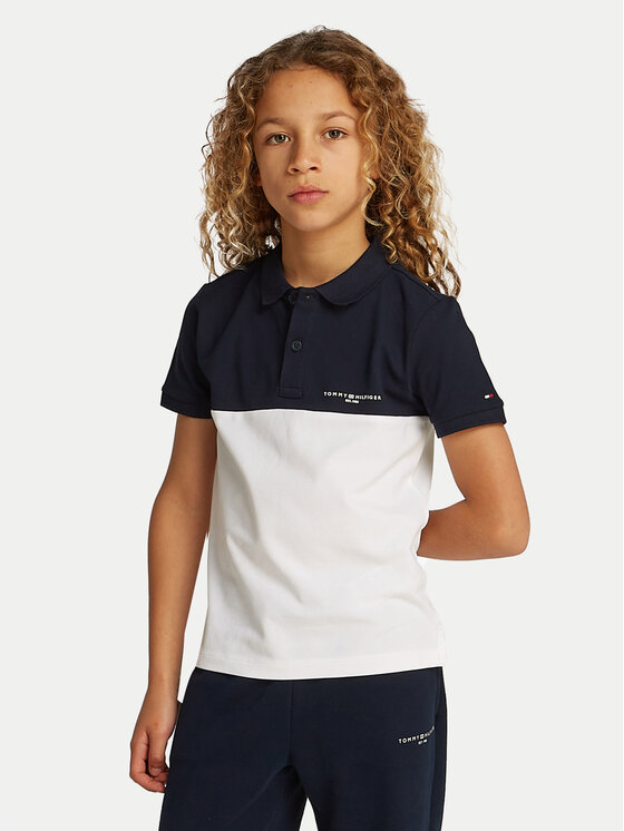 

Рубашка поло стандартный крой KB0KB09527 Tommy Hilfiger, синий