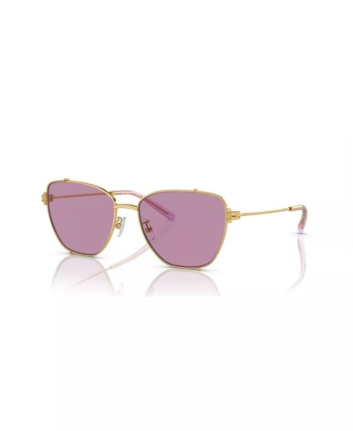 

Женские солнцезащитные очки, зеркальные TY6105 Tory Burch, золото