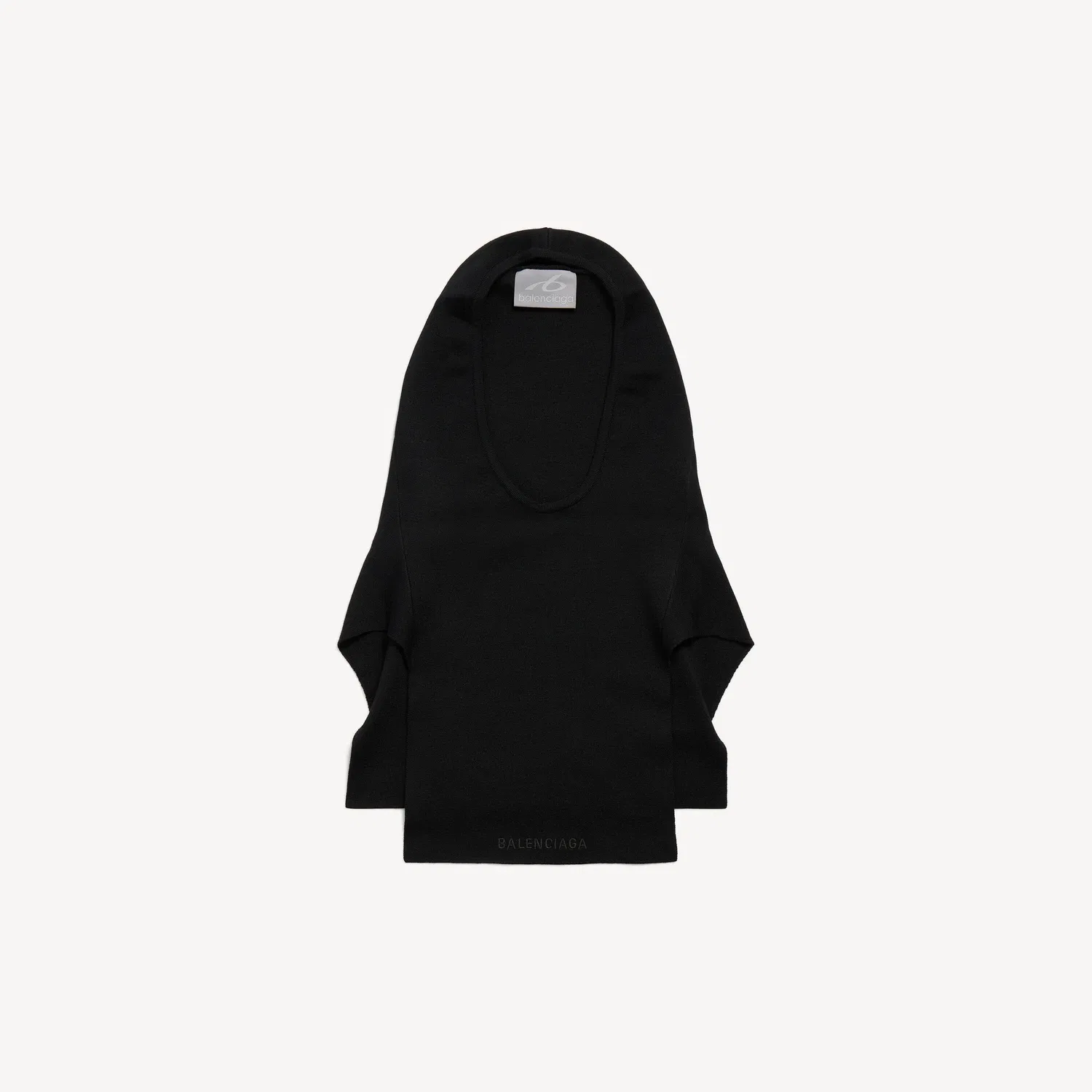 Женский технологичный худи черного цвета Balenciaga