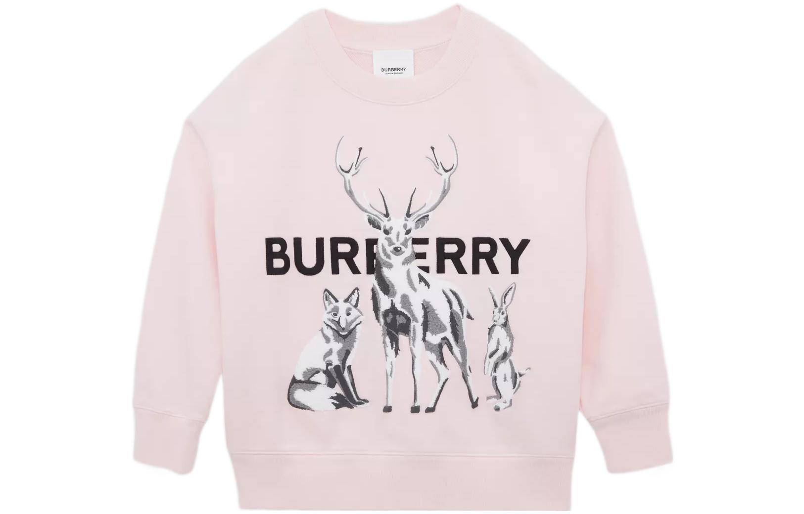 

Детская толстовка Burberry, Розовый