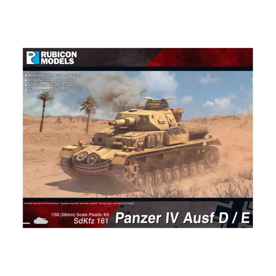 

Panzer IV Ausf D/E, World War II - Germany & Axis (28mm)
