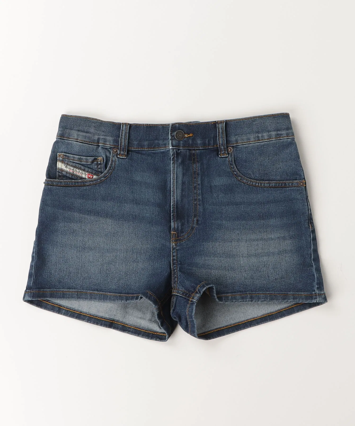 Детские джинсовые шорты DIESEL KIDS индиго