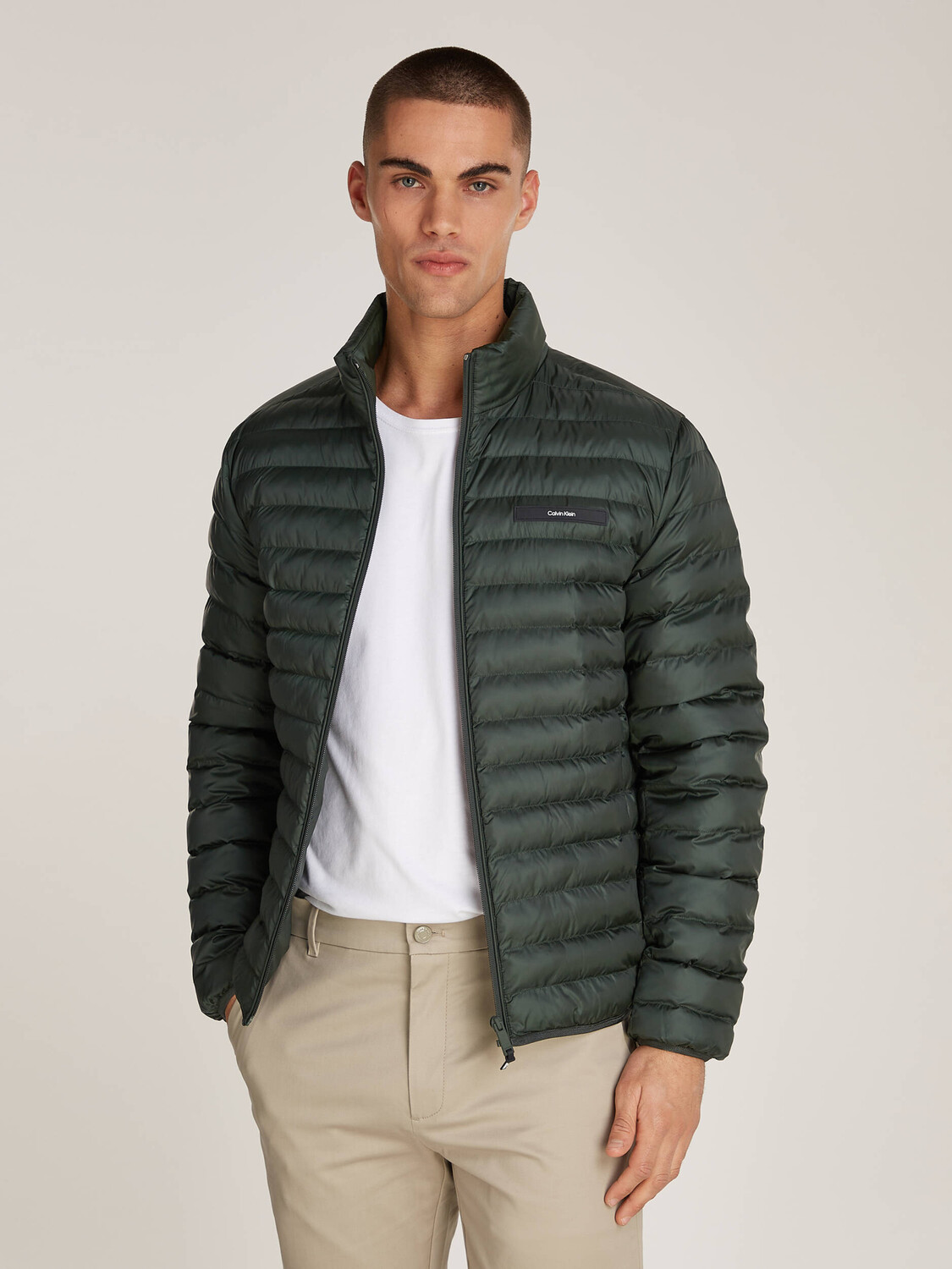 

Куртка Calvin Klein Regular Fit, цвет verde bottiglia