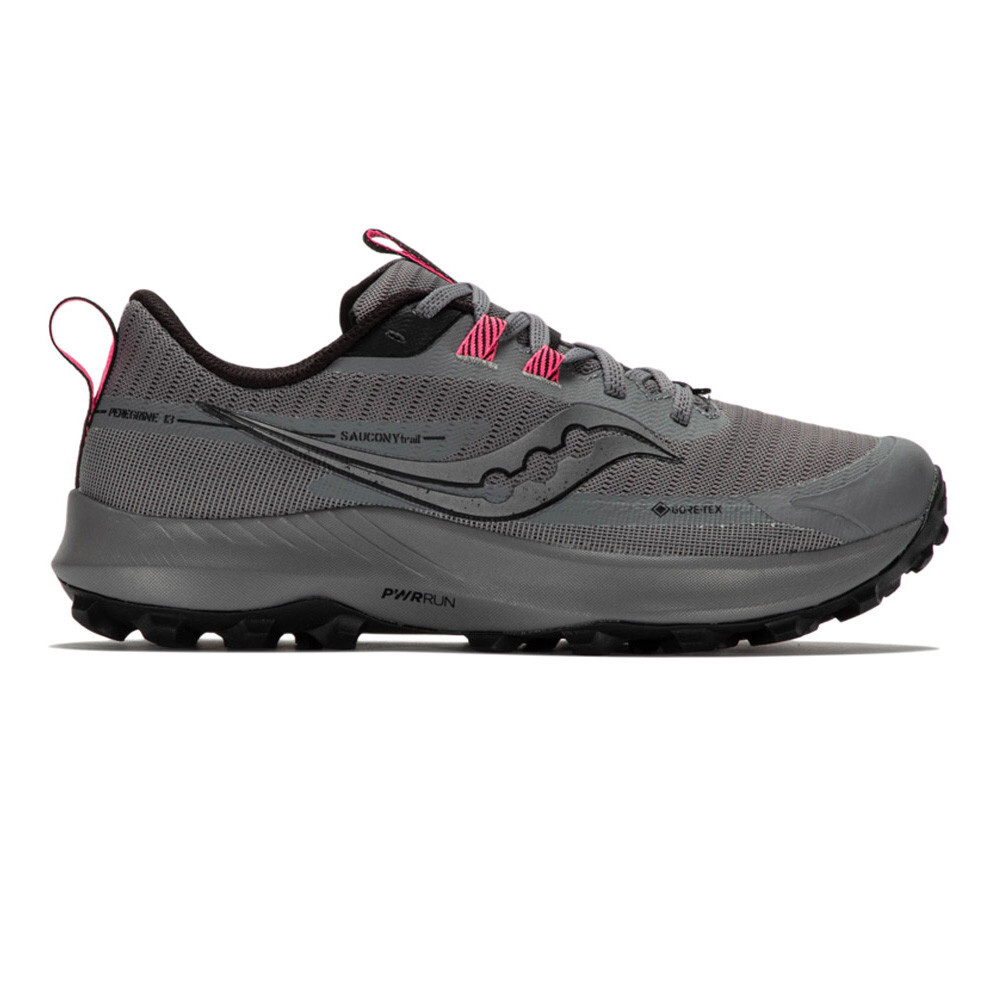 Кроссовки для бега Saucony Peregrine 13 GORE-TEX Trail, серый — фото 3