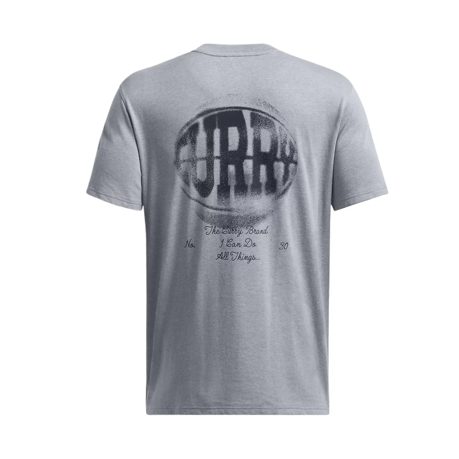 

Футболка Curry CURRY VERBIAGE мужская Steel Under Armour, Steel