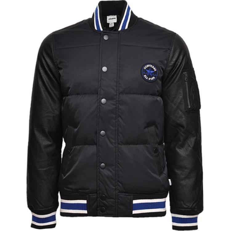 

Куртка пуховая мужская черная Converse, Черный, Куртка пуховая мужская черная Converse