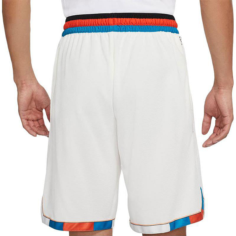 Шорты Men's Nike Color Block Lacing Sports Shorts White DA5845-133 — фото 4