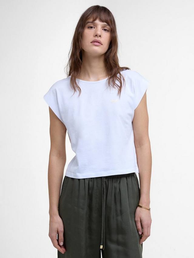 

Топ International Natalia свободного кроя Barbour, White