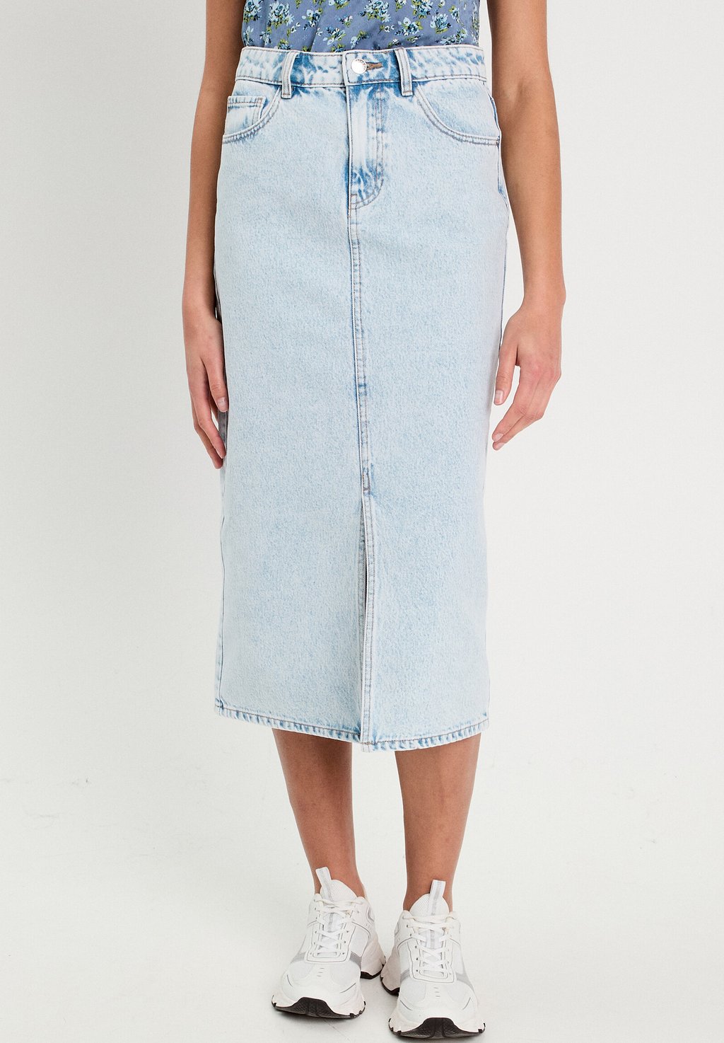 

Джинсовая юбка Pencil skirt Cache Cache, цвет Denim Bleach