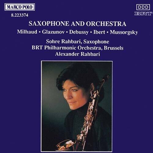 

CD диск Milhaud / Glazunov / Rahbari / Brt Po: Milhaud / Saxophone & Orchestra Works