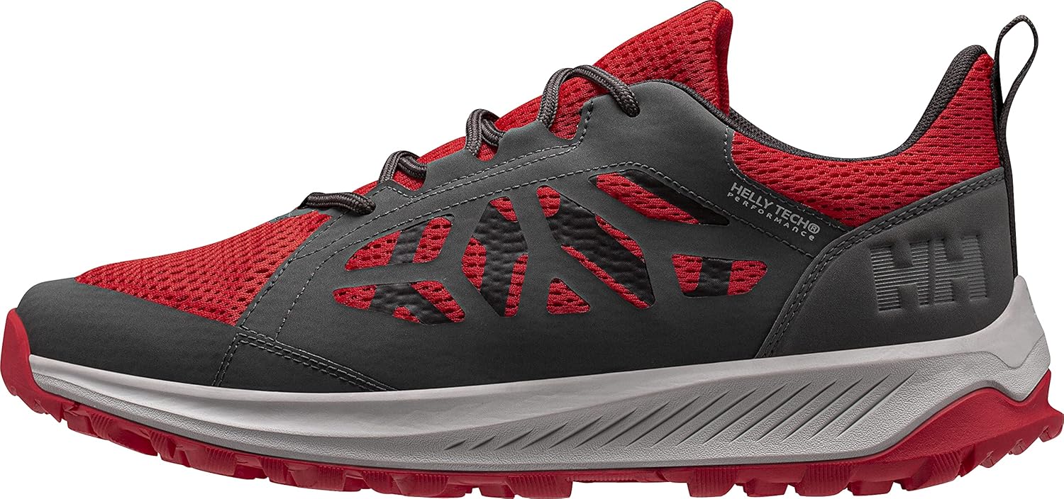 Helly-Hansen мужские дышащие быстросохнущие туристические ботинки Gobi APS Helly Hansen, 222 Alert Red/Ebony — фото 3
