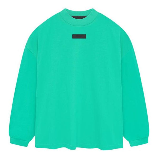 

Футболка ss24 long-sleeve tee 'mint leaf' Fear Of God Essentials, зеленый