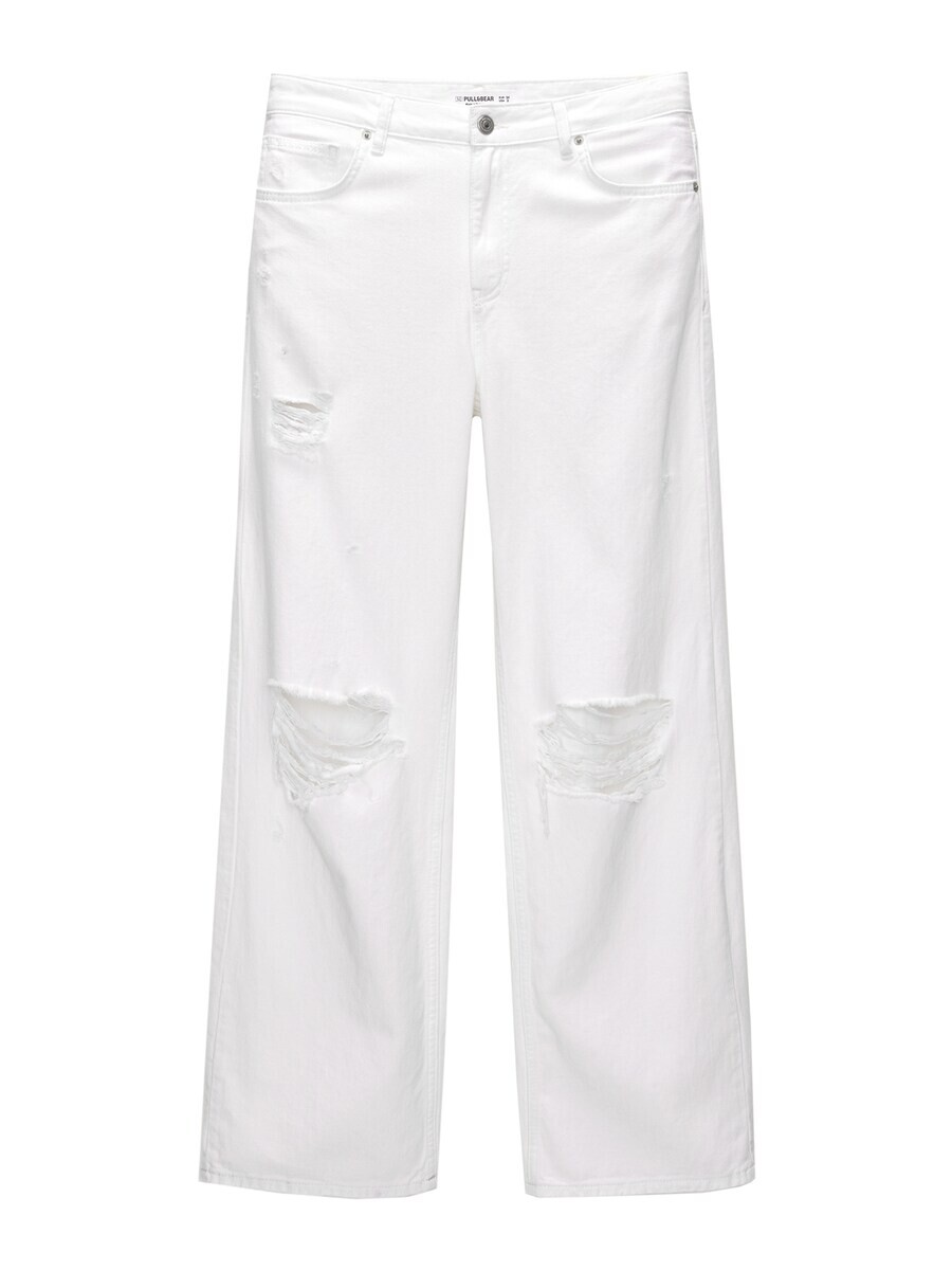 

Джинсы Pull&Bear Wide leg Jeans, белый