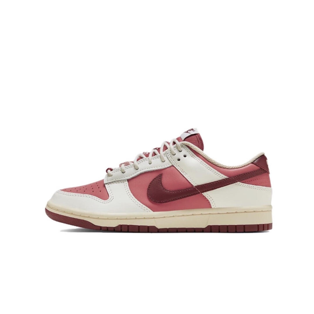 

Кроссовки Nike Dunk Lifestyle Shoes Women's Low-top Red, белый