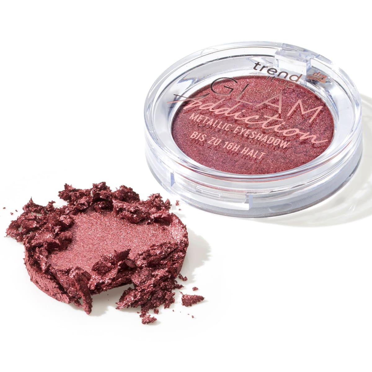 

Тени для век Glam Addiction Metallic 020 Pearly Nude Berry Red 2,5 г trend !t up