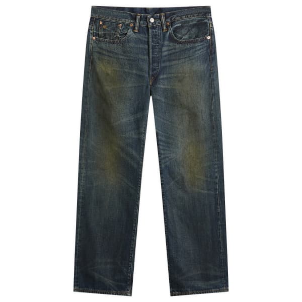 

Джинсы RRL в винтажном стиле, восток-запад, кромка денима Rrl By Ralph Lauren, Givins Wash