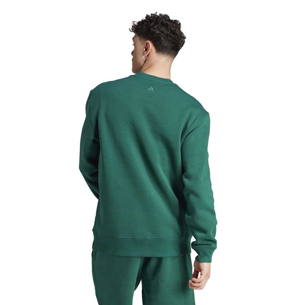 Толстовка adidas Sportswear All Szn Fleece Graphic, зеленый — фото 2
