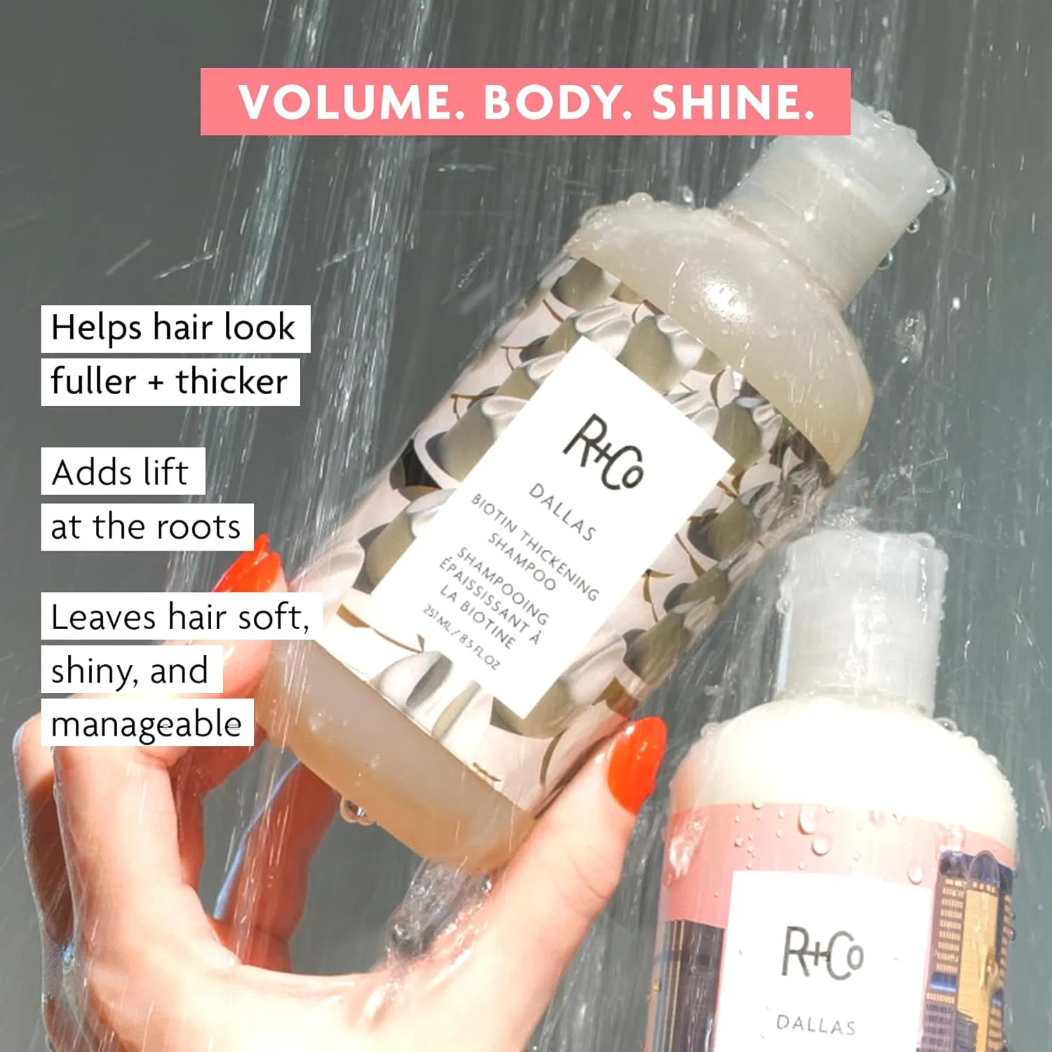 Шампунь для объема «Dallas Thickening Shampoo» от R+Co R+Co — фото 2
