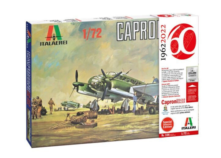 

Комплект винтажной модели Caproni Ca.313/314 Italeris