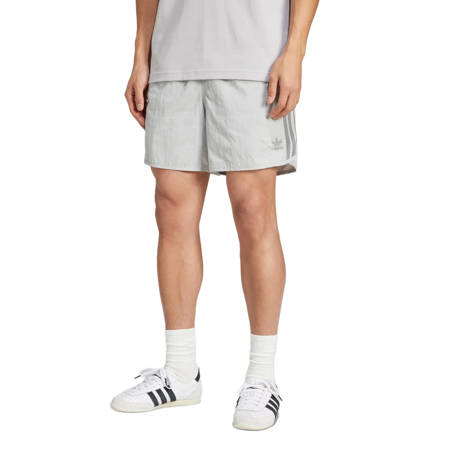 Шорты Adicolor Classics Sprinter Adidas Originals, Gray Two/Gray Three — фото 4