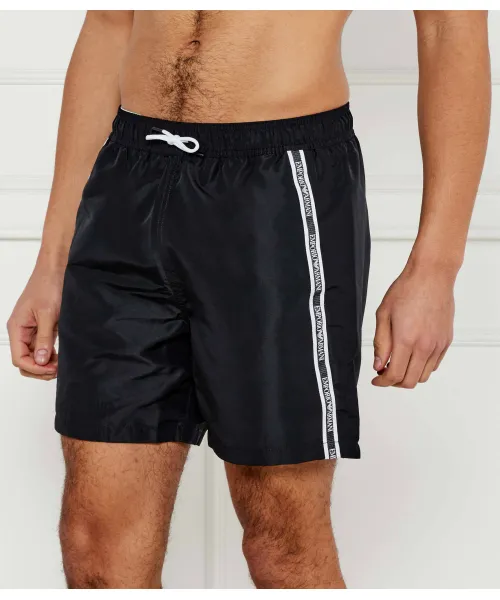

Пляжные шорты Regular fit Emporio Armani, черный