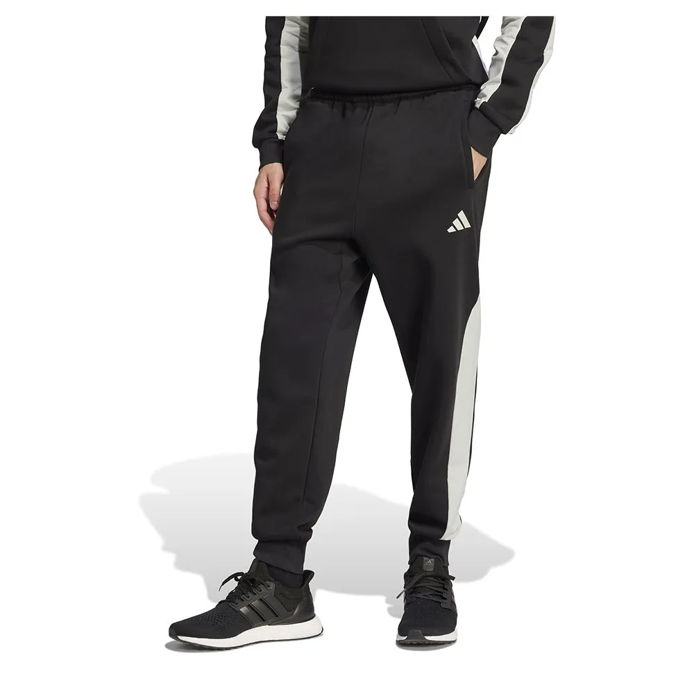 

Брюки adidas Seasonal Essentials Colorblock, черный