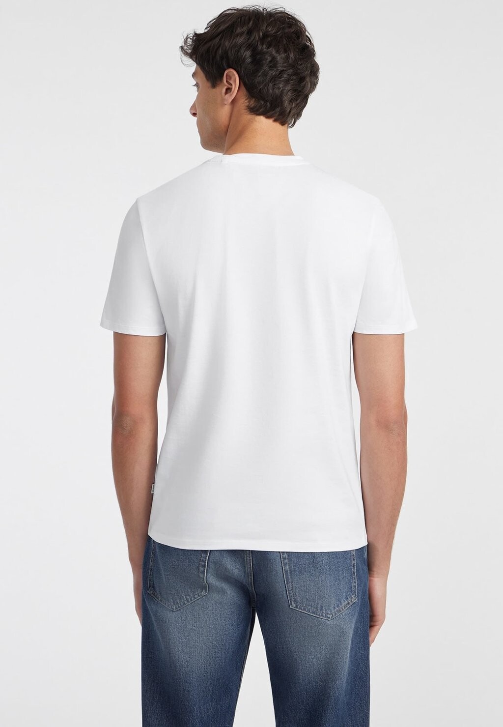 

Футболка с принтом COL V AMERICAN TRADITION Guess Jeans, белый