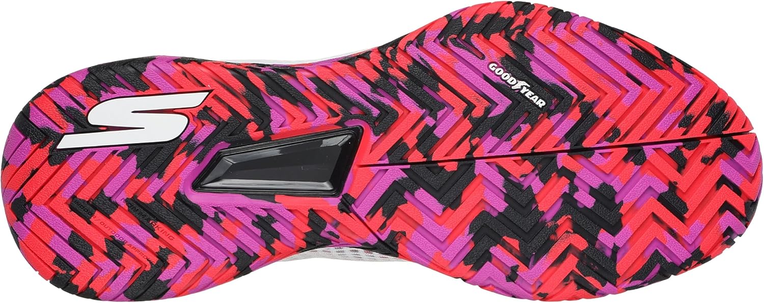 Мужские кроссовки Skechers Respected - Garrett, белый/розовый — фото 2