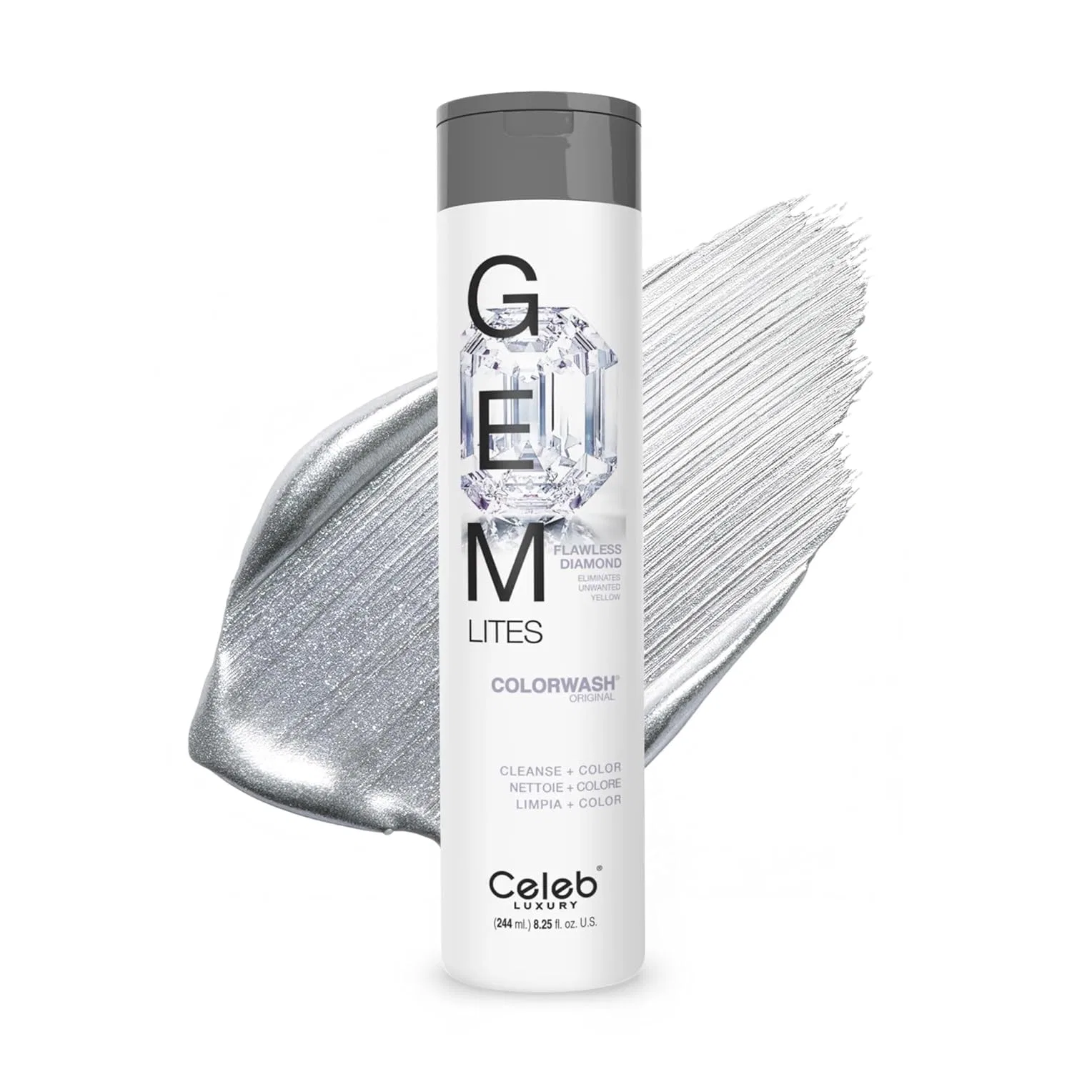 Шампунь для окрашивания волос «Gem Lights Colorwash Flawless Diamond» от Celeb Luxury Celeb Luxury