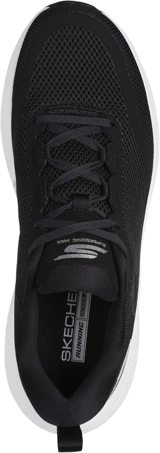 Мужские кроссовки Skechers Go Run Supersonic Max, белый/черный — фото 3